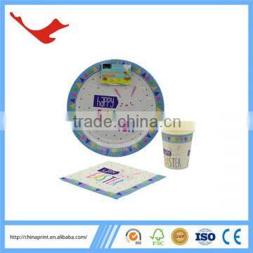 010 Wholesale Party Kits With Napkin Paper Plate Paper Cup photo-6