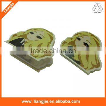 Lovely Girl Die-cut Memo Pad Sticky Notepad photo-2