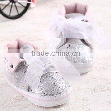 wholesale dream and ribbon childrens girl shoes canvas baby shoes