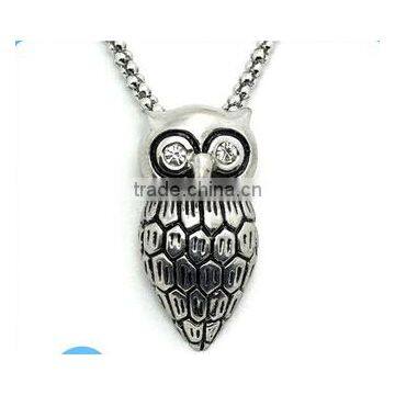 fashion owl necklace wholesale man necklace