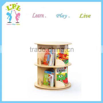 Hot-selling Kids Wooden Car Style Bookshelf Kindergarten Library Bookshelf photo-6