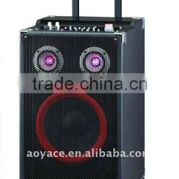 Wireless active trolley speaker with USB/SD SA-610