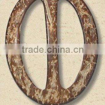 small natural coconut shell buckle for decoration