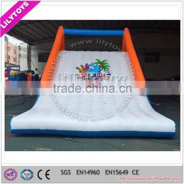 Inflatable aqua park games, inflatable floating water slide, inflatable water park slide