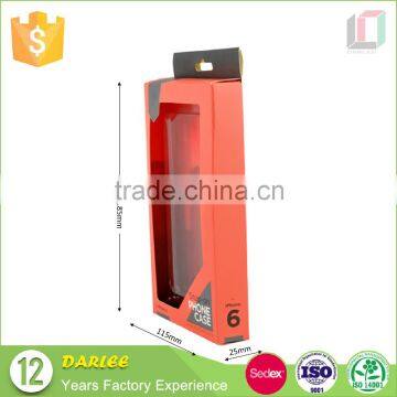 China Unique Recycled Clear Window Paper Packaging Box for Cell Phone Case photo-2