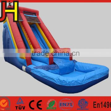 Commercial Large Splash Inflatable Water Slide For Sale