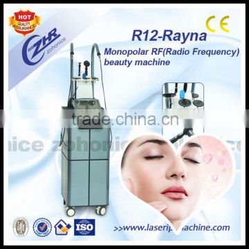 R12 monopolar rf skin tightening wrinkle remove machine