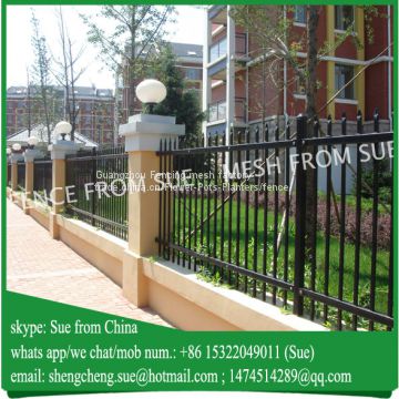 European Style villa used iron tubular fencing designs