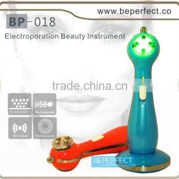 Beauty fashion rechargeable RF LED light collagen remodeling electric beauty equipment