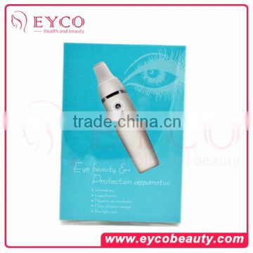 Promotion wrinkle removal Ion eye massager pen with anti-wrinkle eye cream