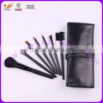 Seven-piece Travel Makeup Brushes, OEM Orders are Welcome, Made of Goat Hair