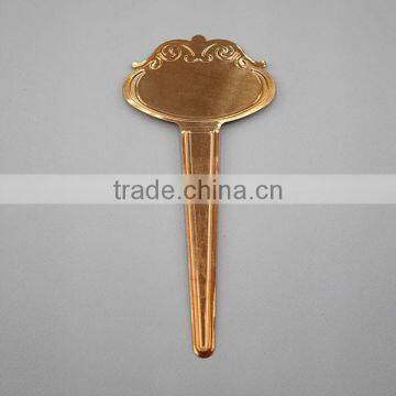 17cmL Gardening Marker Pen With Ornamental Copper Plant Label Metal Label