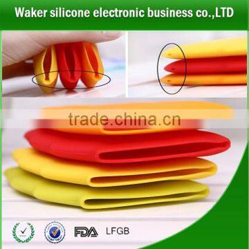 Silicone Drinking Cup/Fashion Leaf Shaped Silicone Pocket Cup,water Cup for Portecting Nature photo-3