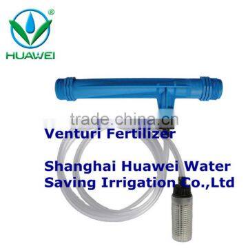 Venturi fertilizer applicator for Irrigation