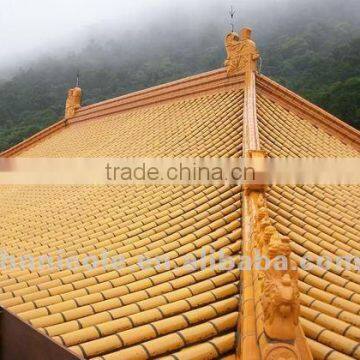 Chinese golden roofing tiles