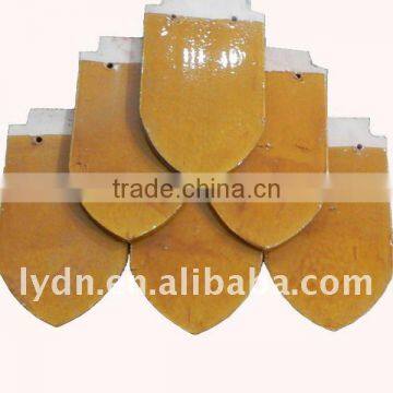 Fish scale roof tile for modern building