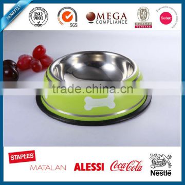 food grade SS18/10 pet bowl pet feeding bowl pet feeder