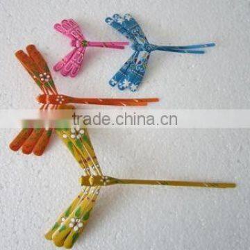 Beautiful Motifs Self-Balancing Bamboo Dragonfly