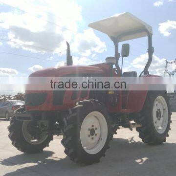 55HP china tractors for sale with cabin and implements