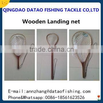 High Quality Wooden Fly Fishing Landing Net photo-6