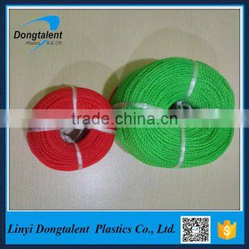 3mm polypropylene rope PE rope plastic rope for fishing