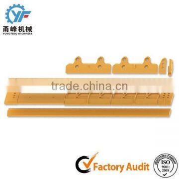 Earthmoving motor grader bucket attachments motor grader bucket blades