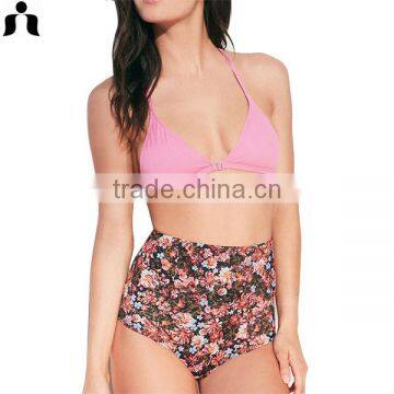 2017 Summer Hot Beach Open Sexy High Waist Swimwear photo-2