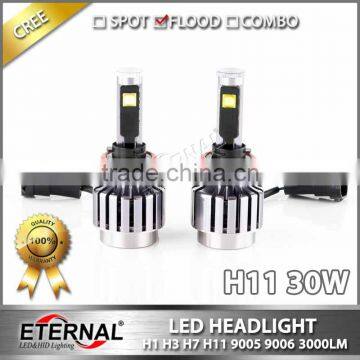 H1 H3 H4 H7 H11 9005 9006 80W led replacement bulb conversion kit for automotive motorcycle cars