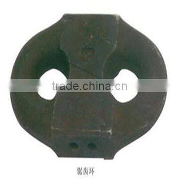 20MnVB mining Saw tooth ring for scraper conveyor/accessory of scraper conveyor