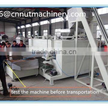 High Efficiency Fishskin Coated Peanut Roasting Equipment With CE ISO