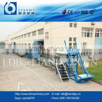 waste PET bottle recycling machine