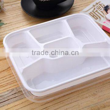 Wholesale Plastic Boxes Sealed Preserving Folding Container With Lid Connected photo-4