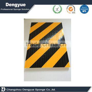 Multiple Incision Panel Fireproof Black and Yellow Parking Protector for Column and Wall photo-4