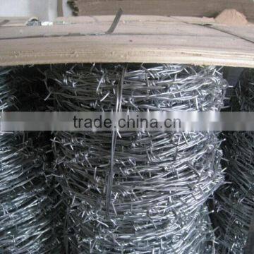 high quality PVC barbed wire (factory best price)