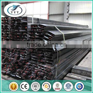 High quality hot rolled carbon black mild rectangular steel tube