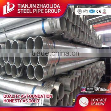 ASTM A53 GR A B ERW Steel Pre Galvanized Rhs Steel Tube Galvanized Steel Pipe From Tianjin Manufacture photo-4