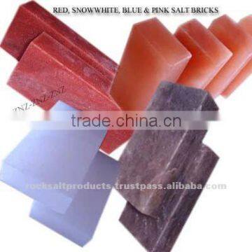 High Quality Multicolors salt Bricks for Salt rooms & spa