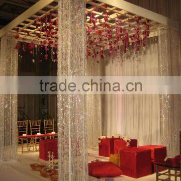 Mehandi Crystal Mandap Indian Wedding Mandap & Gate photo-2