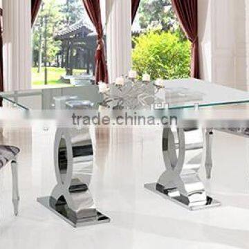 8 Seater Dining Room Table Design Glass Dining Room Table TH370 photo-2