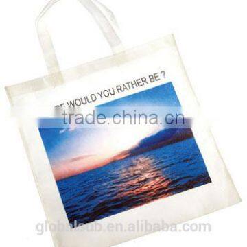 Diy Sublimation Plastic Shopping Bag, Promotional Gift