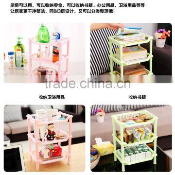 N230 High Quality Multifunctional Bathroom Plastic Triangle Storage Rack photo-5