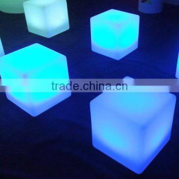 LED Glow cubes for lighted displays