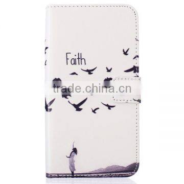 Relief Painting Phone Shell PU Leather Phone Case Flip Leather Holster for Samsung G530 photo-6
