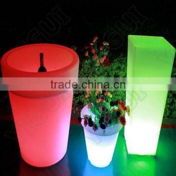 PP Plastic Type and Pots Type solar led flower pot light