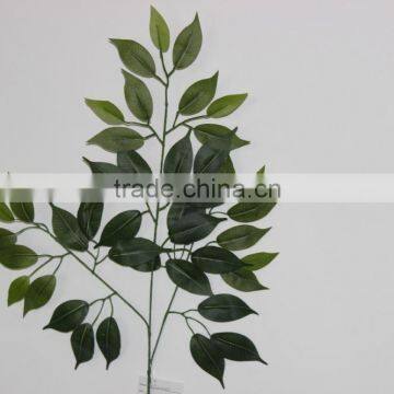 artificial green leaves for decoration artificial leaf