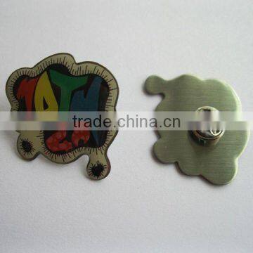 4C printing metal pin with epoxy coating