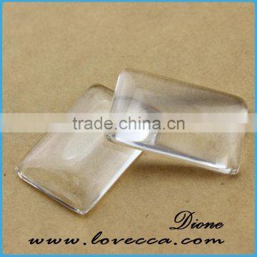 Various Shape DIY Jewelry Cabochon 8-30MM Flat Back Clear Crystal Glass Cabochon photo-5