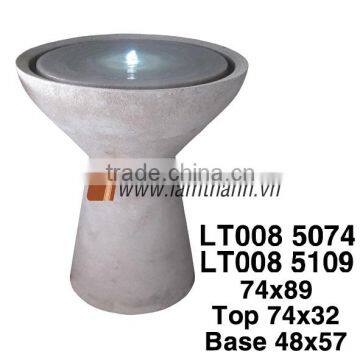 Wholesale B2B Vietnam Round Bowl Stone Garden decor