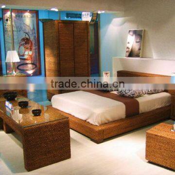 WATER HYACINTH BED/ BEDROOM FURNITURE TCW-WB03