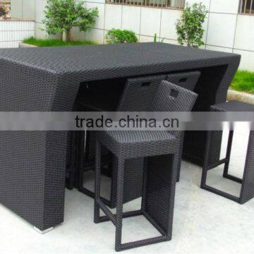 2015 new outdoor rattan bar furniture